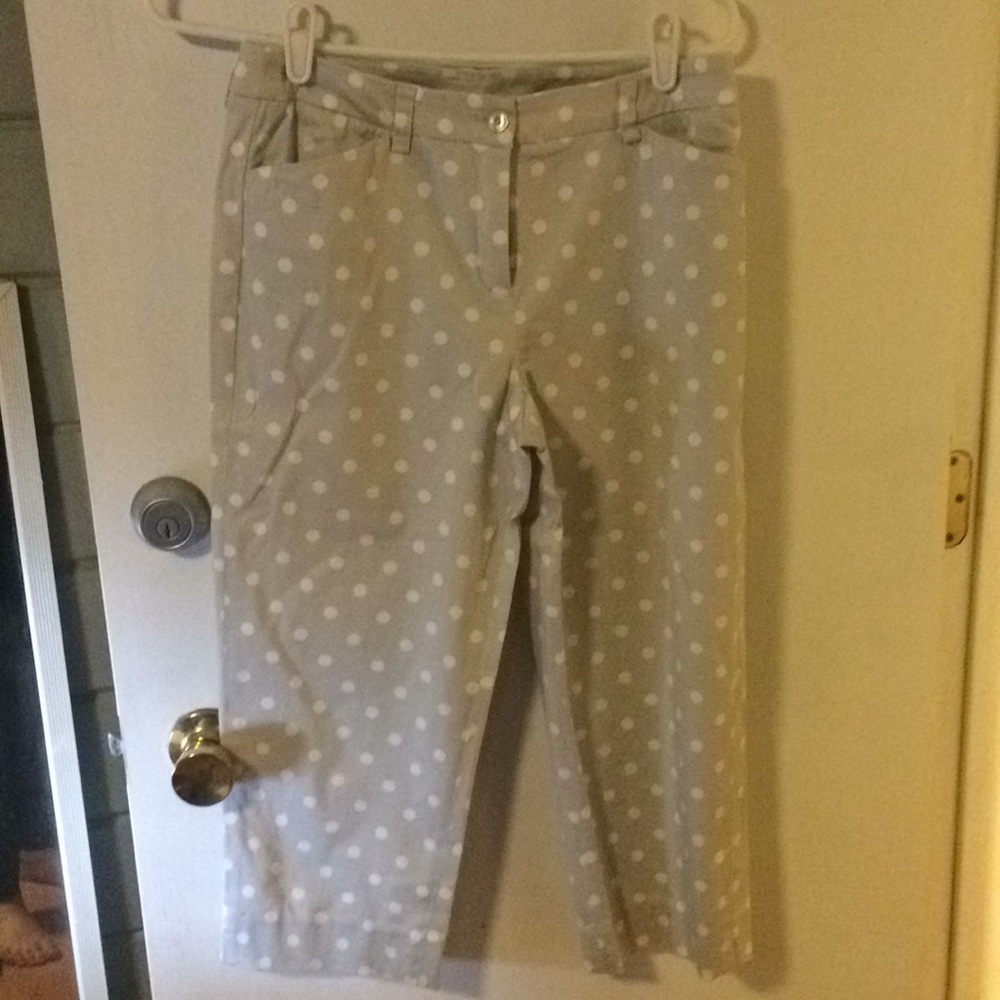 Jones New York Signatures Petite pants polka dot